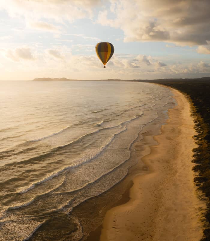 Air balloon at Byron Bay NSW